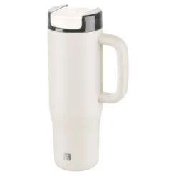 ZWILLING 900 ml, Gobelet isotherme avec paille, Cream