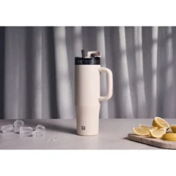 ZWILLING 900 ml, Gobelet isotherme avec paille, Cream