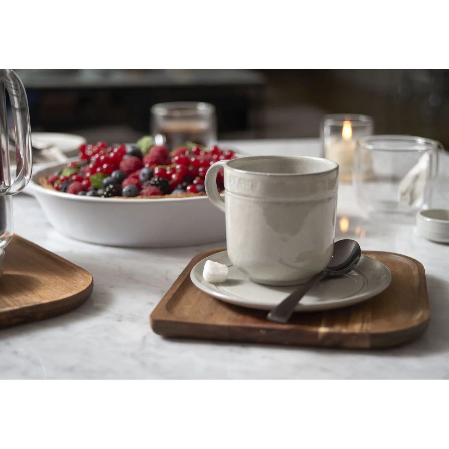 Staub 350 ml, Mug, Truffe blanche