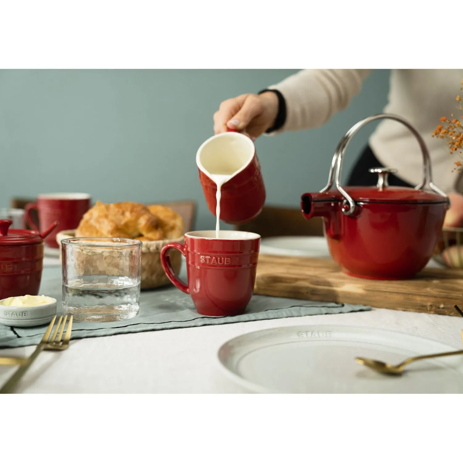 Staub 250 ml, Pichet, Cerise New