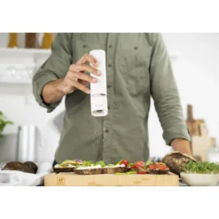 ZWILLING Moulin à épices électrique, Blanc Discount