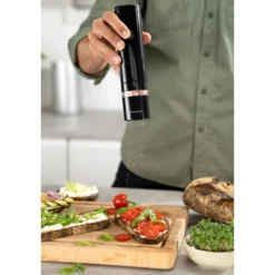 ZWILLING Moulin à épices électrique, Noir mat New
