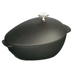 Staub Moulière 25 cm, Fonte, Noir mat Clearance