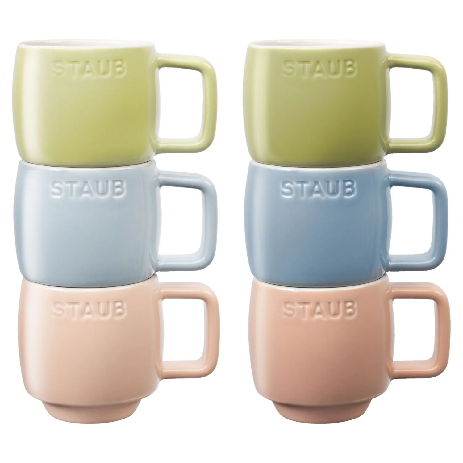 Staub Mugs macaron 100 ml / 6-pcs