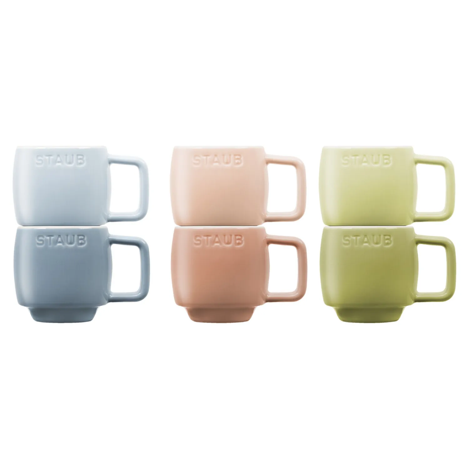 Staub Mugs macaron 100 ml / 6-pcs