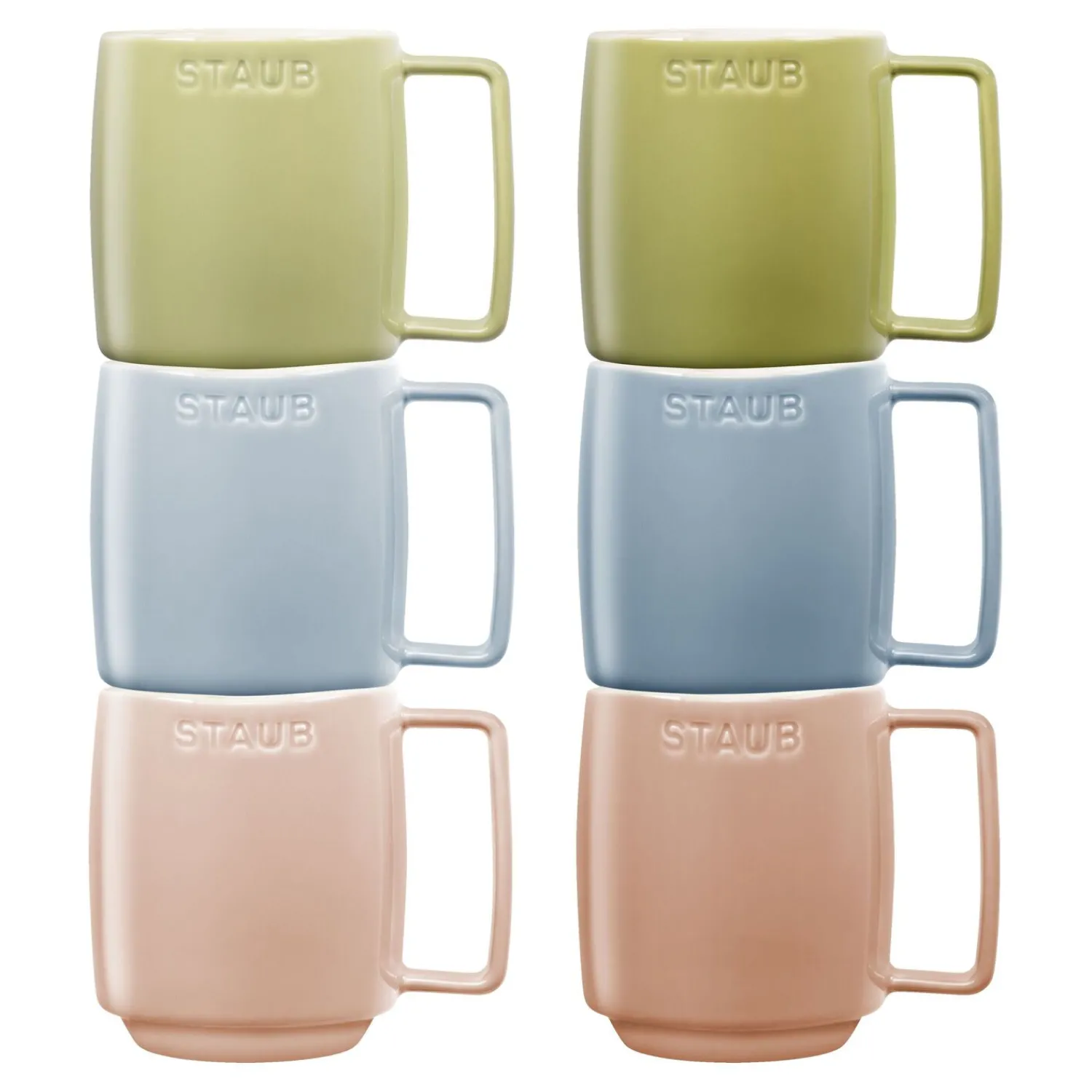 Staub Mugs macaron 350 ml / 6-pcs Outlet