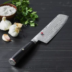 MIYABI Nakiri 17 cm, Bois de pakka Hot