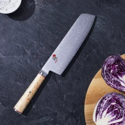 MIYABI Nakiri 17 cm, Brun, Bouleau Discount