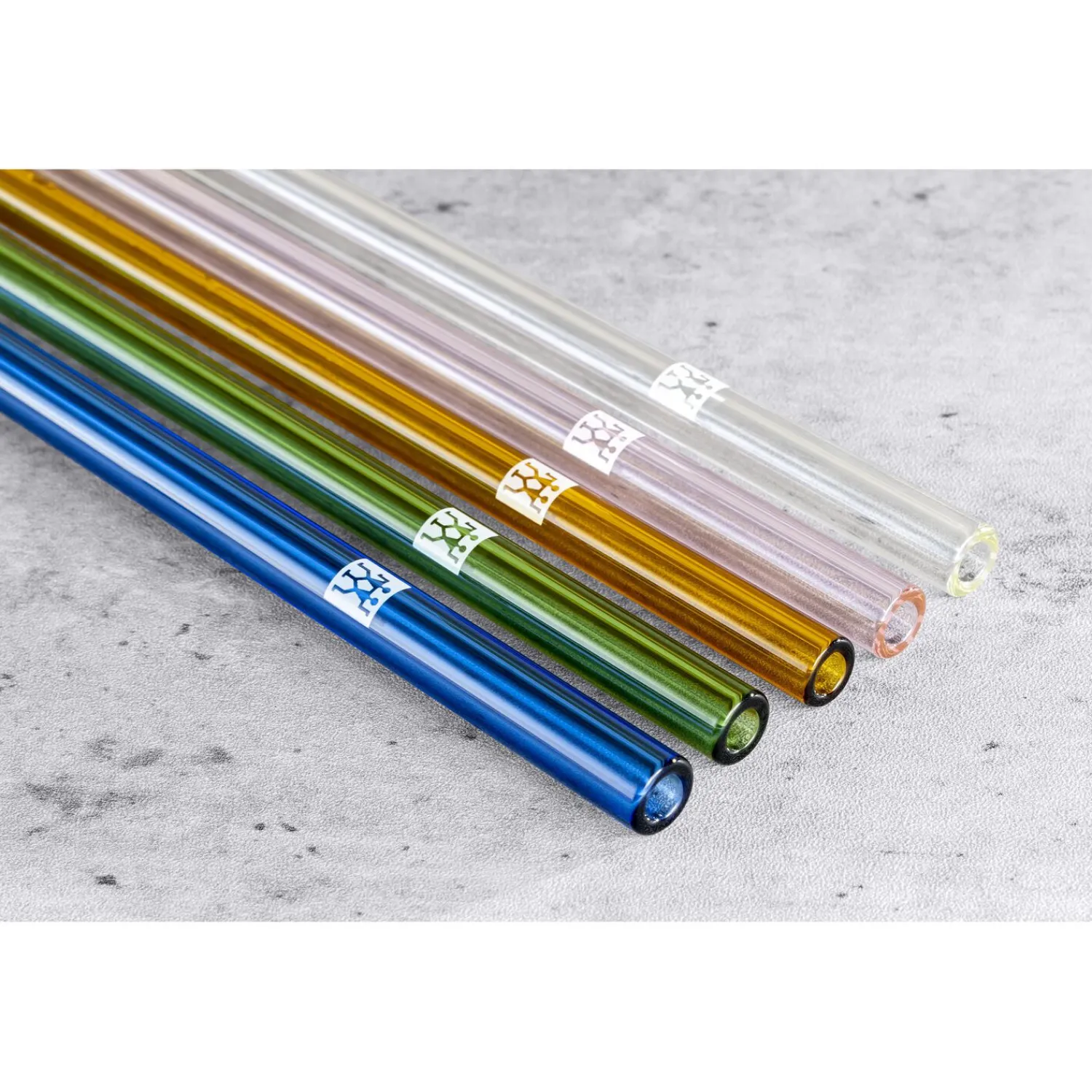 ZWILLING Pailles en verre Couleurs mélangées Outlet