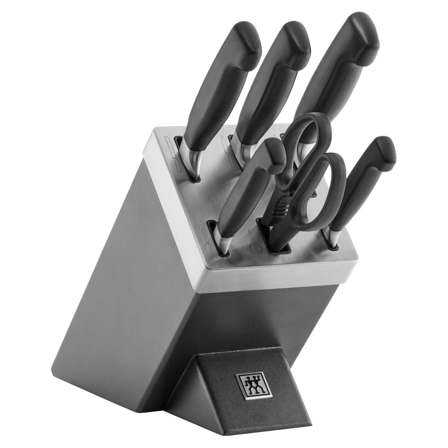 ZWILLING 7-pcs, Bloc de couteaux, Anthracite Outlet