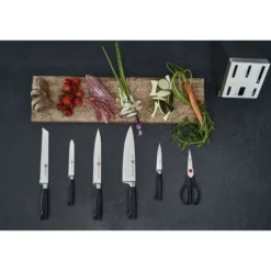 ZWILLING 7-pcs, Bloc de couteaux, Anthracite Outlet
