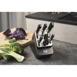 ZWILLING 7-pcs, Bloc de couteaux, Anthracite Online