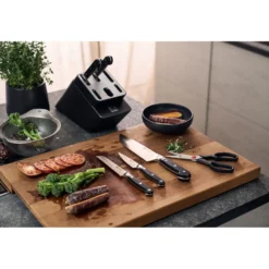 ZWILLING 7-pcs, Bloc de couteaux, Anthracite Best