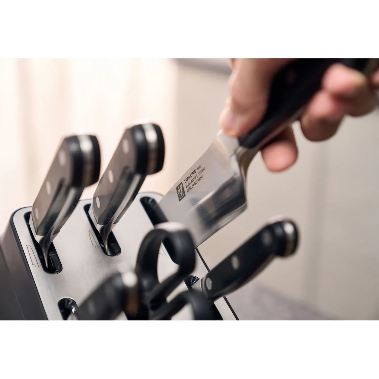 ZWILLING 7-pcs, Bloc de couteaux, Anthracite Best