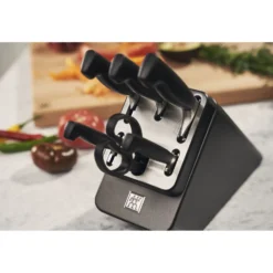 ZWILLING 7-pcs, Bloc de couteaux, Anthracite Hot