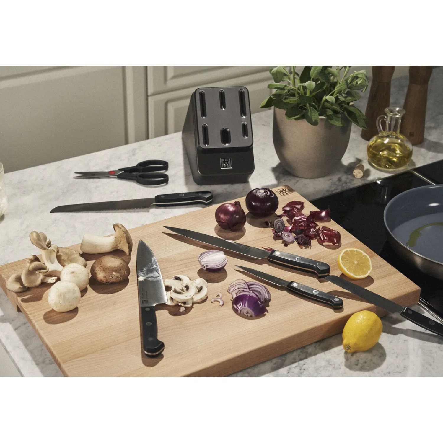 ZWILLING 7-pcs, Bloc de couteaux, Anthracite Online
