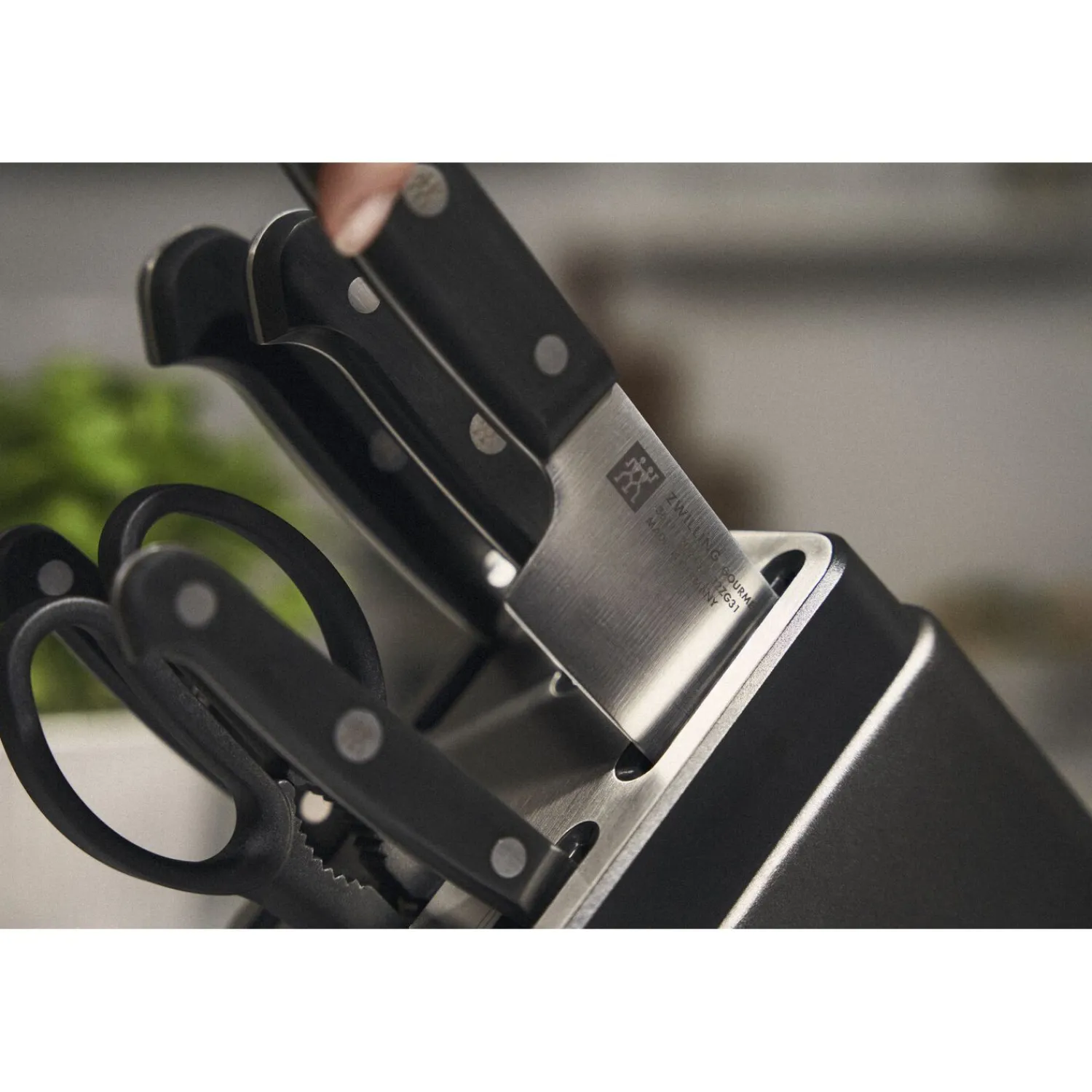 ZWILLING 7-pcs, Bloc de couteaux, Anthracite Online