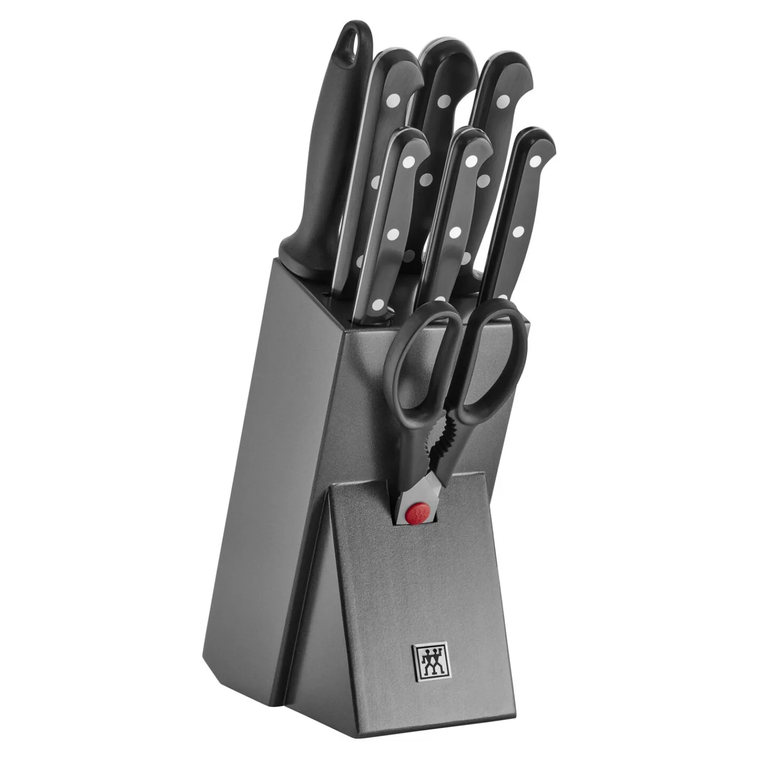 ZWILLING 9-pcs, Bloc de couteaux, Anthracite Best