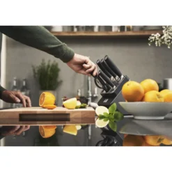 ZWILLING 7-pcs, Bloc de couteaux, Argent, Anthracite New