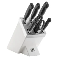 ZWILLING 7-pcs, Bloc de couteaux, Blanc Online