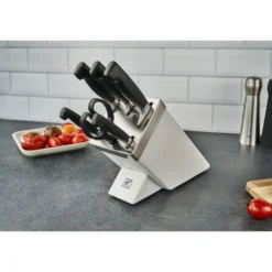 ZWILLING 7-pcs, Bloc de couteaux, Blanc Online