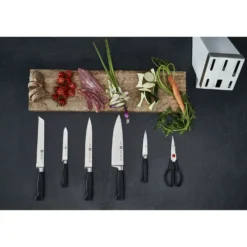 ZWILLING 7-pcs, Bloc de couteaux, Blanc Online