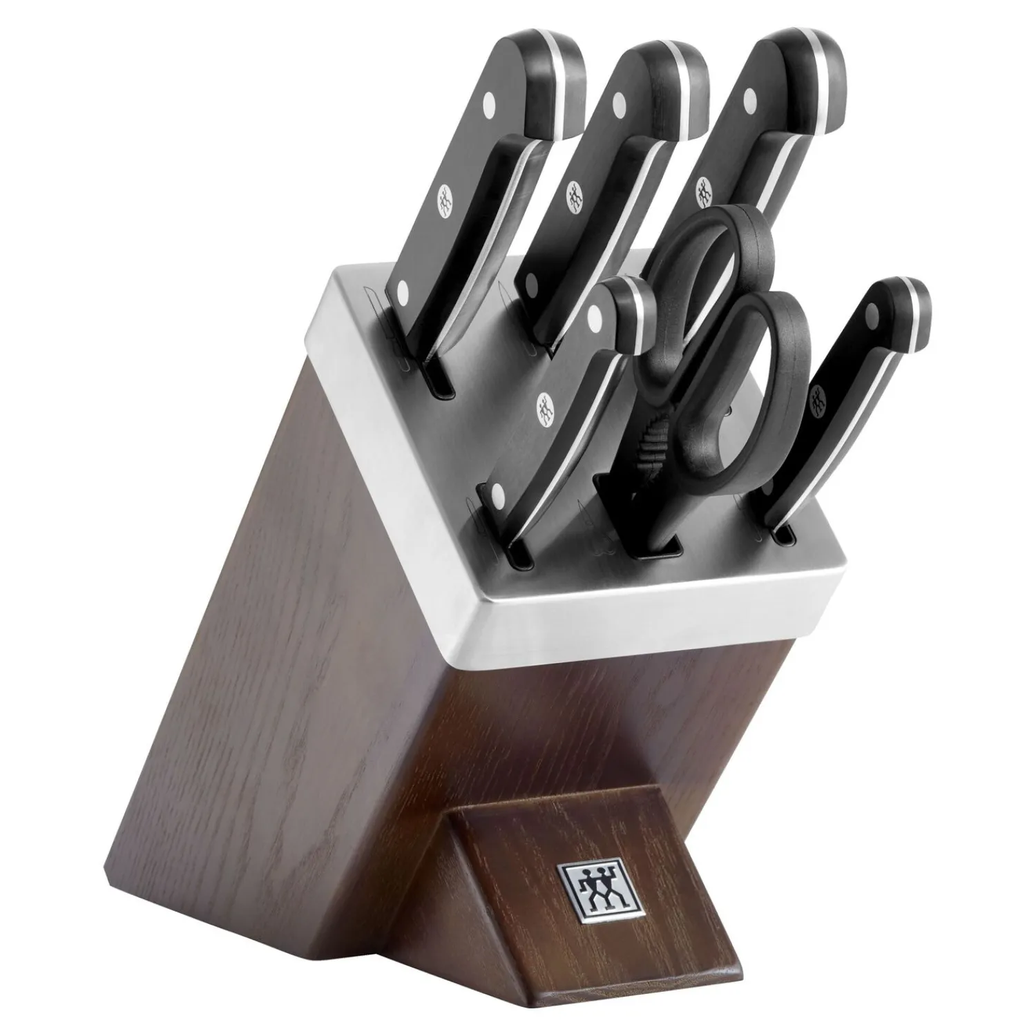 ZWILLING 7-pcs, Bloc de couteaux, Brun Discount