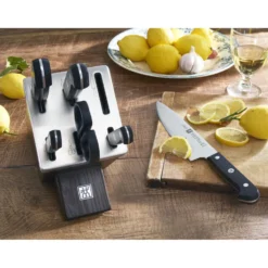 ZWILLING 7-pcs, Bloc de couteaux, Brun Discount