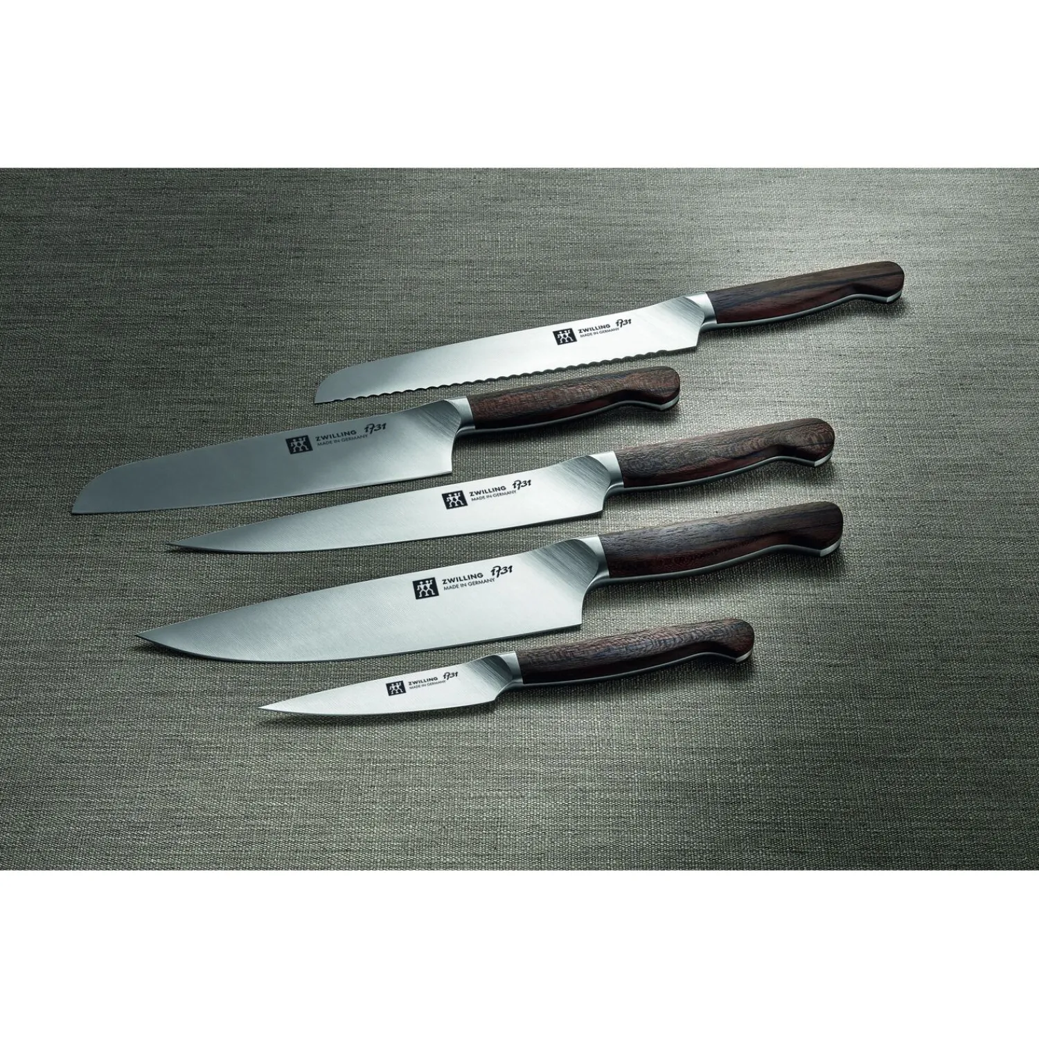 ZWILLING 7-pcs, Bloc de couteaux, Brun Best
