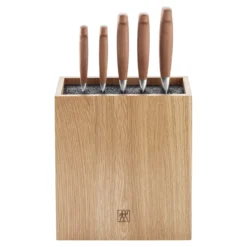 ZWILLING 6-pcs, Bloc de couteaux, Brun Hot
