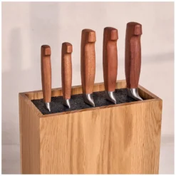 ZWILLING 6-pcs, Bloc de couteaux, Brun Hot