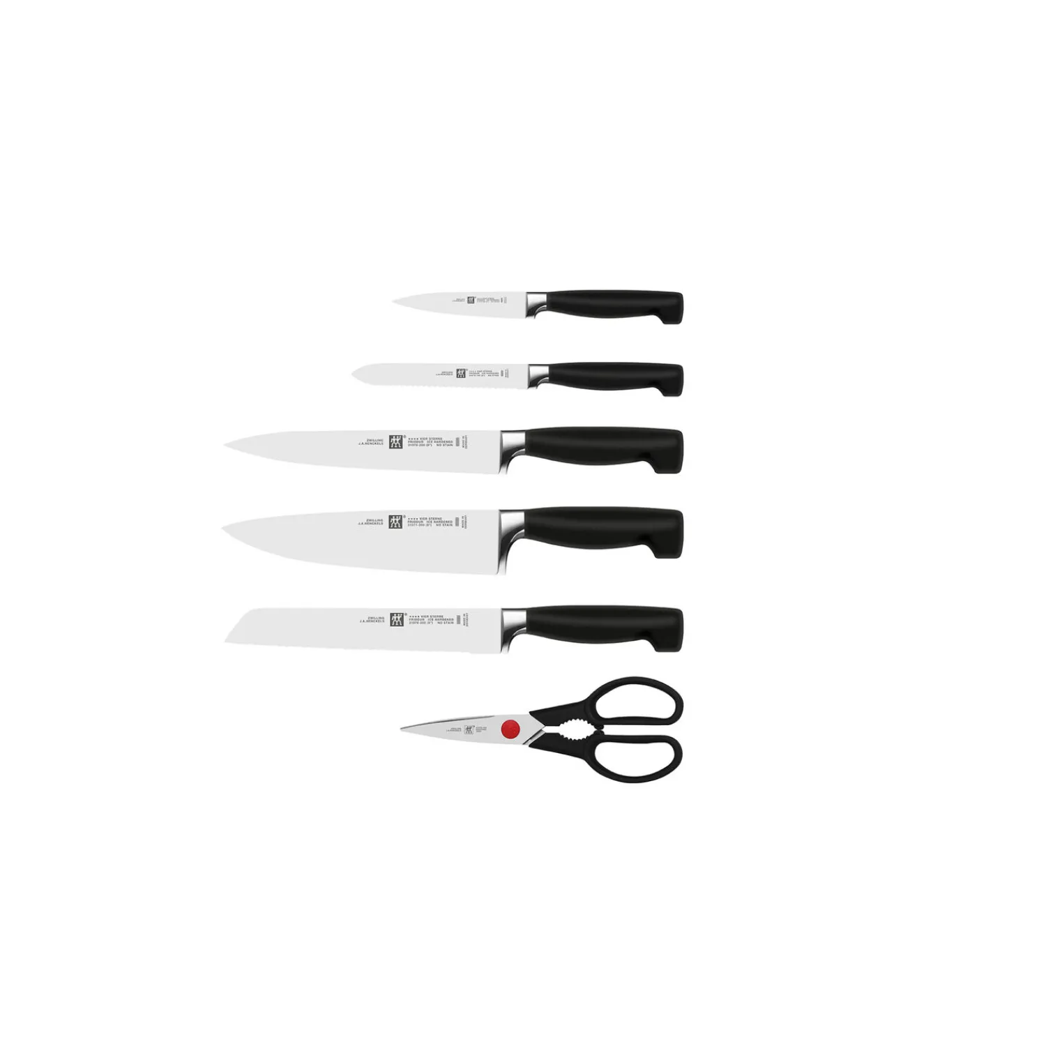 ZWILLING 7-pcs, Bloc de couteaux, Brun Hot