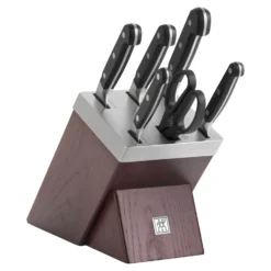 ZWILLING 7-pcs, Bloc de couteaux, Brun Online