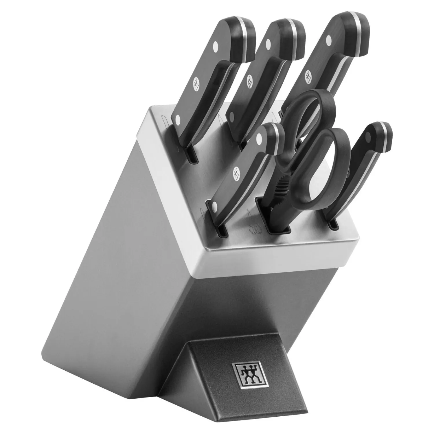 ZWILLING 7-pcs, Bloc de couteaux, Gris Best