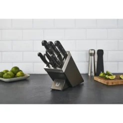 ZWILLING 7-pcs, Bloc de couteaux, Gris Best