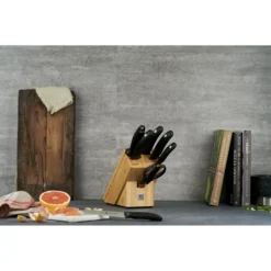 ZWILLING 8-pcs, Bloc de couteaux, Nature New
