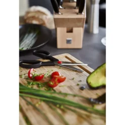 ZWILLING 8-pcs, Bloc de couteaux, Nature