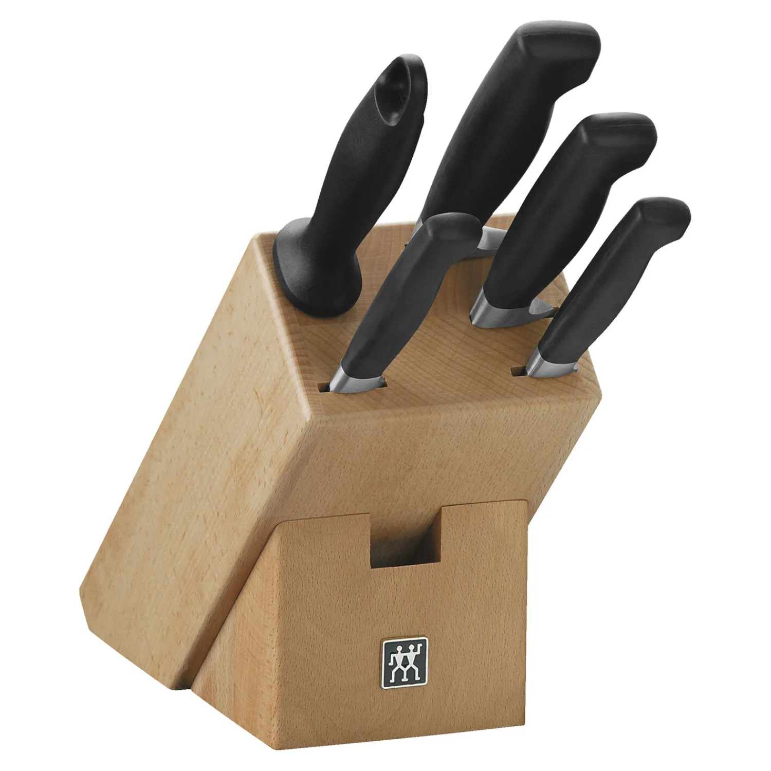 ZWILLING 6-pcs, Bloc de couteaux, Nature Discount