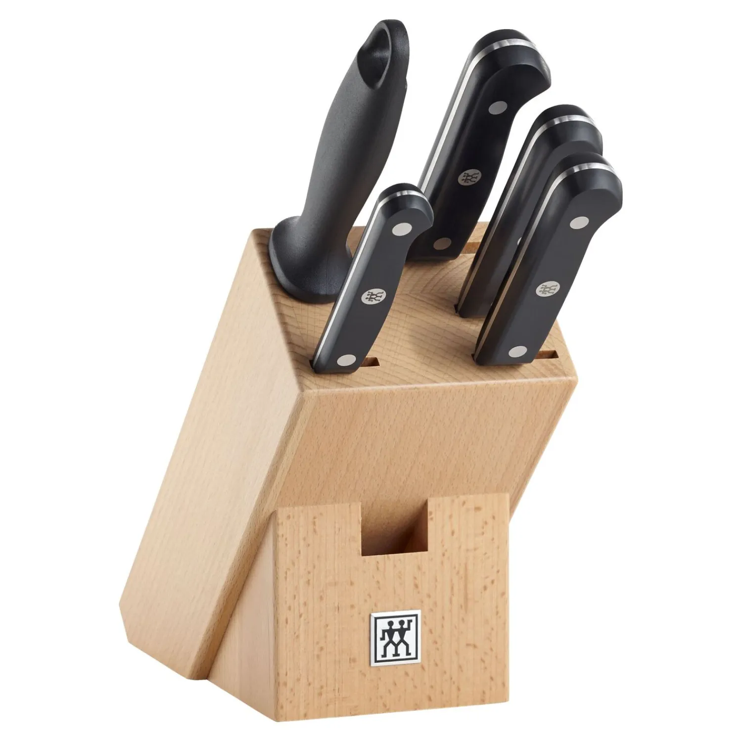 ZWILLING 6-pcs, Bloc de couteaux, Nature Outlet