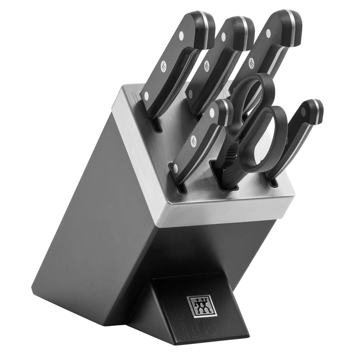 ZWILLING 7-pcs, Bloc de couteaux, Noir mat Clearance
