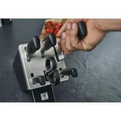 ZWILLING 7-pcs, Bloc de couteaux, Noir mat Clearance