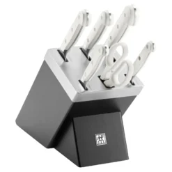 ZWILLING 7-pcs, Bloc de couteaux, Noir mat Clearance