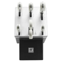 ZWILLING 7-pcs, Bloc de couteaux, Noir mat Clearance