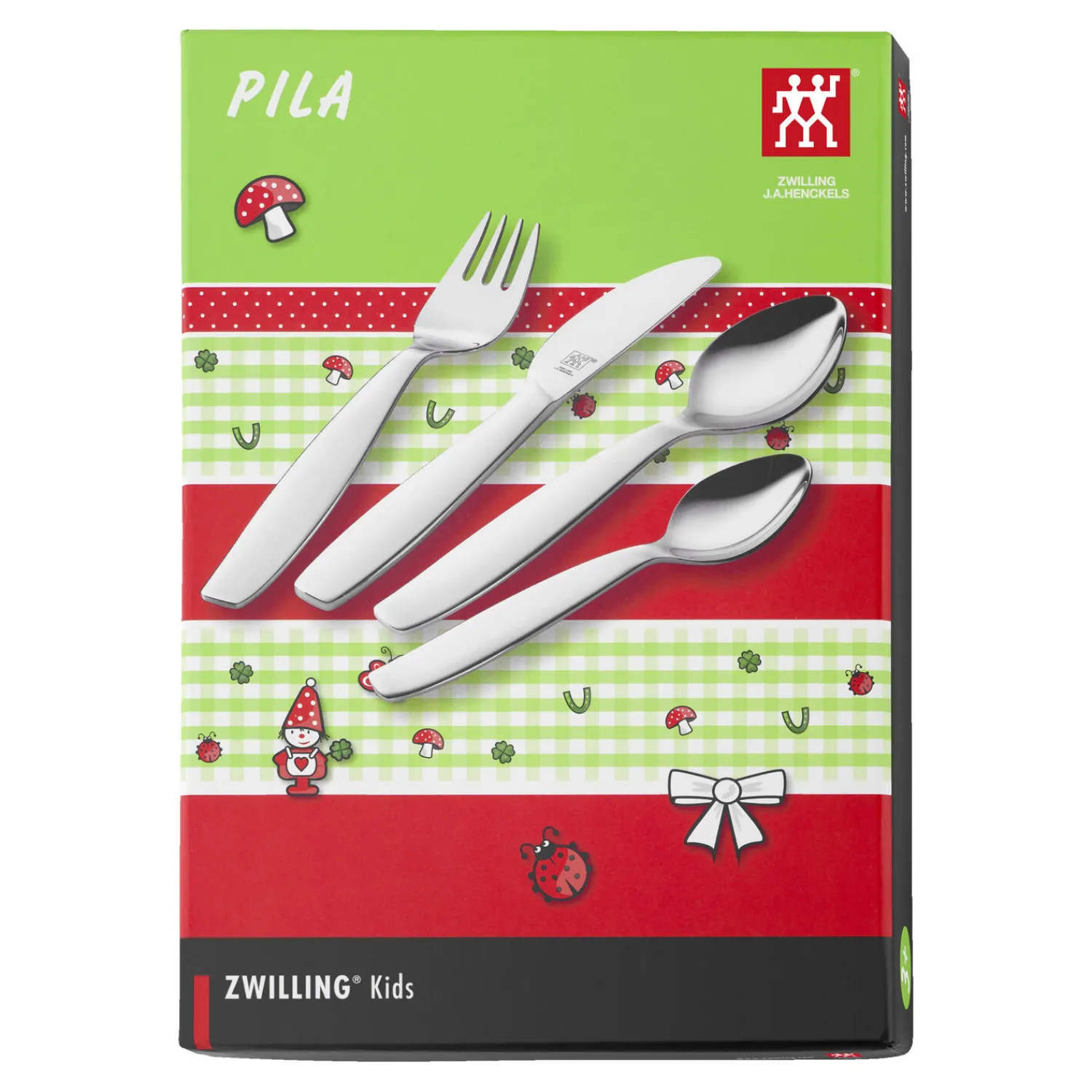 ZWILLING 4-pcs, Couverts pour enfants, Argent Clearance