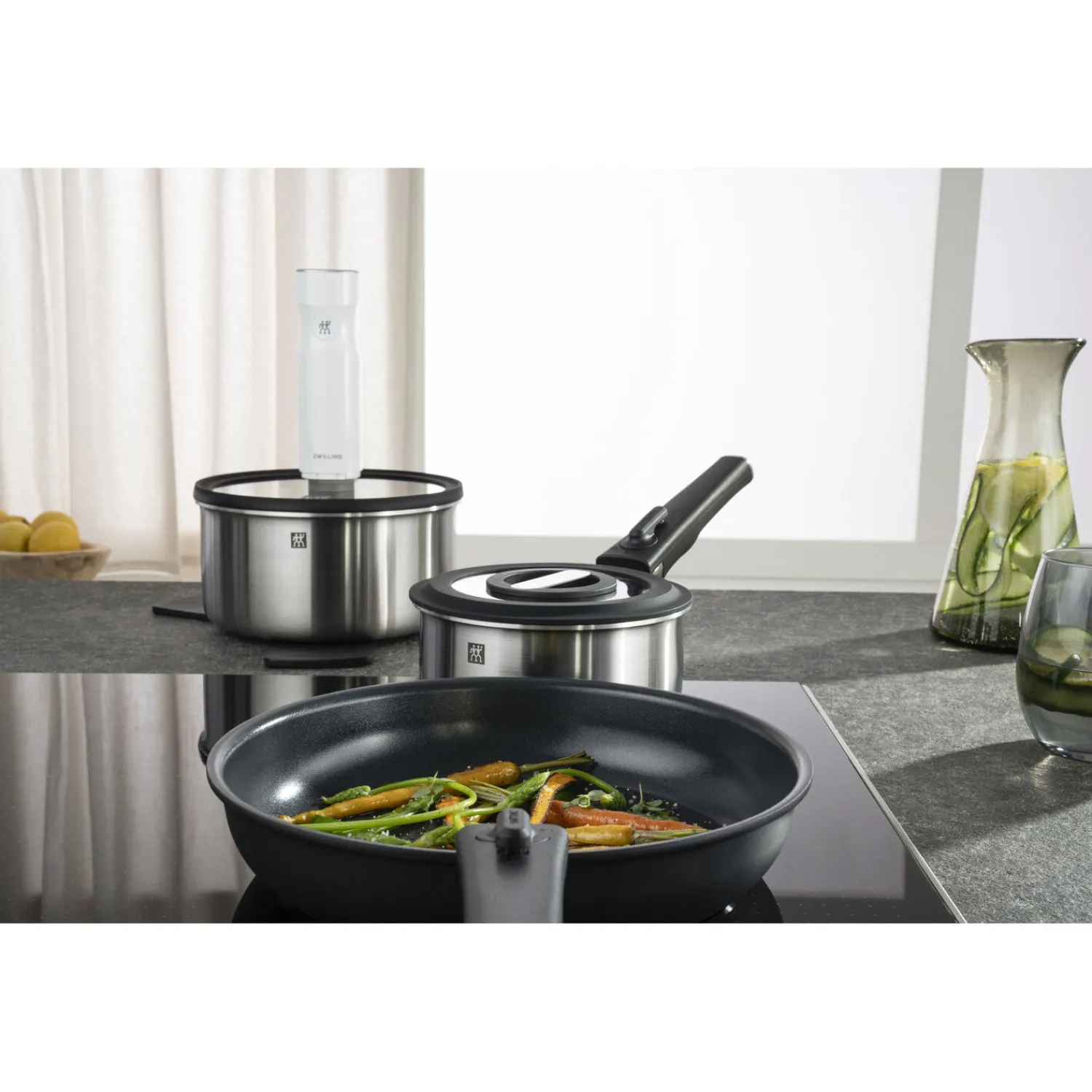 ZWILLING 1-pcs, Poignée amovible, Noir mat Clearance