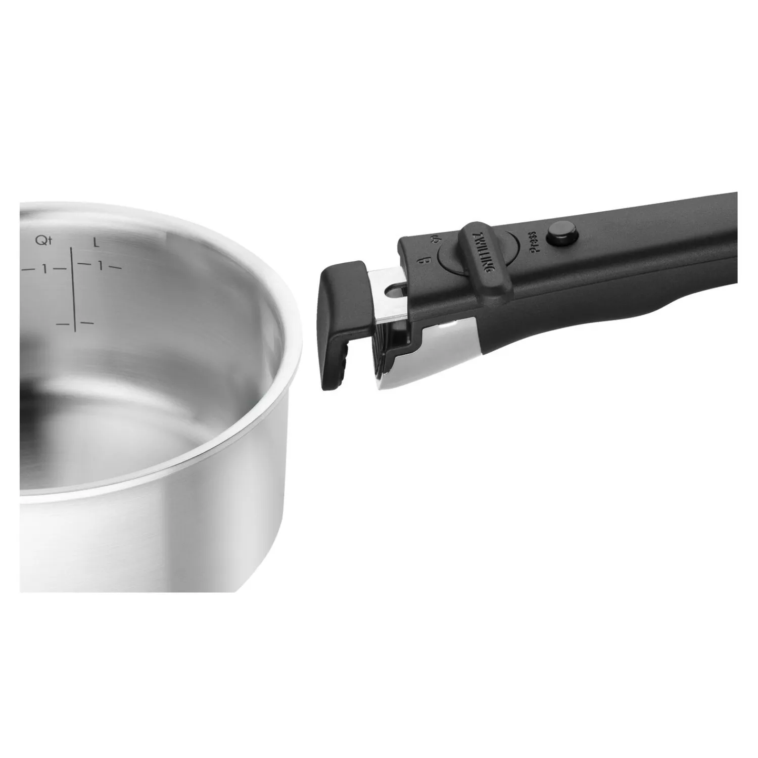 ZWILLING 1-pcs, Poignée amovible, Noir mat Clearance