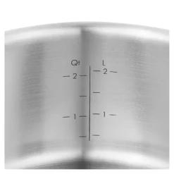 ZWILLING 5-pcs, Set de casseroles, Argent New