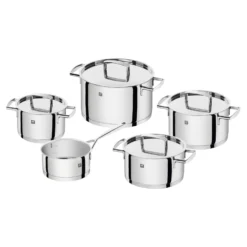 ZWILLING 5-pcs, Set de casseroles, Argent Sale