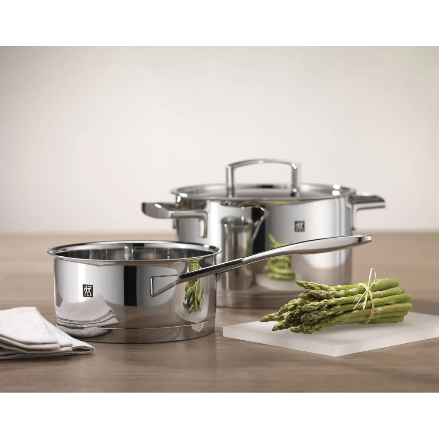 ZWILLING 5-pcs, Set de casseroles, Argent Sale