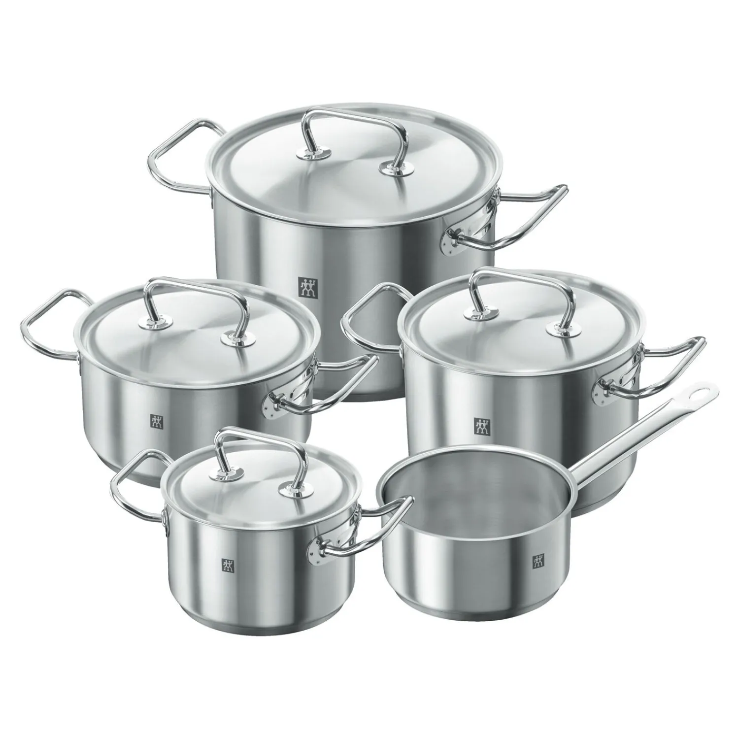 ZWILLING 5-pcs, Set de casseroles, Argent Online